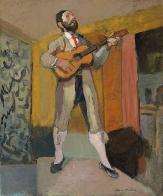 Le Guitarriste, Une Symphonie de Couleurs et d'Emotion Brutes !